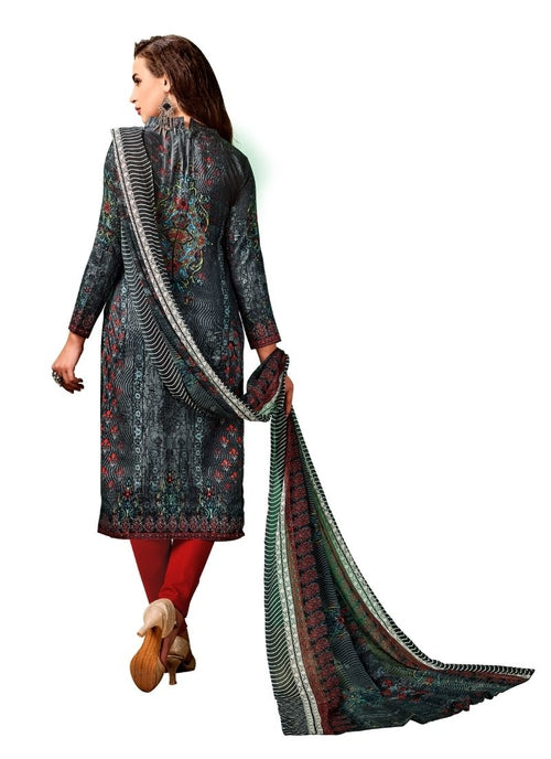 Generic Women's Cotton Salwar Material (Multi,