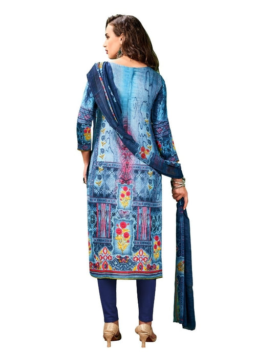 Generic Women's Cotton Salwar Material (Multi,