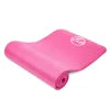 NBR Quilted Personalised Yoga Mat Outdoor with Carrying Strap Knee Pad Outdoor