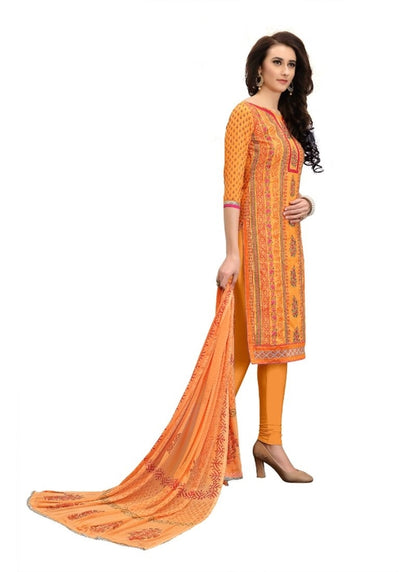 Generic Women's Cotton Salwar Material (Multi,