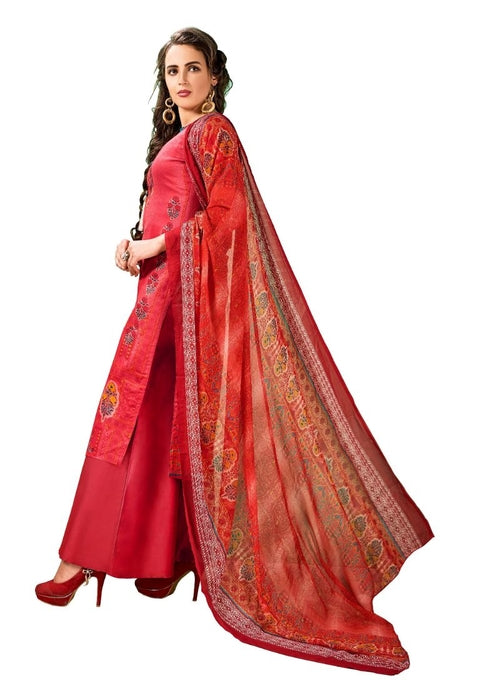 Generic Women's Cotton Salwar Material (Multi,