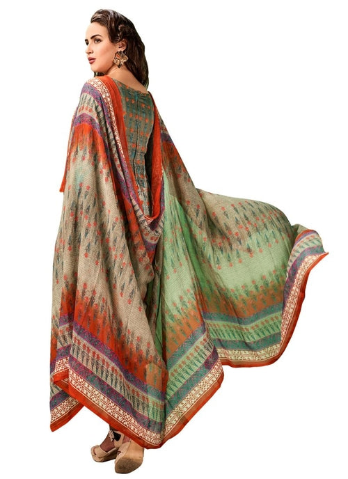 Generic Women's Cotton Salwar Material (Multi,