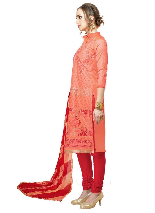 Generic Women's Cotton Salwar Material (Light