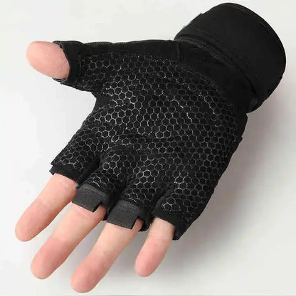 Wholesale Breathable Half Finger Gym Gloves for Men, Fitness, Weight Lifting, Cycling, Sports, Workout & Racing Gloves,