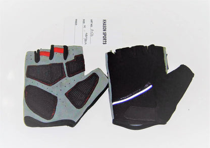 KHASON GOOD QUALITY TACTICAL PU BLACK BUTTON CLOSURE NON-SLIP GLOVES FINGERS WATERPROOF WINTER SPORTS BODYBUILDING WEIGHT