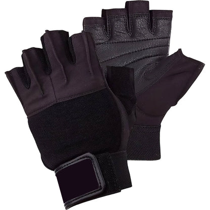 Wrist Support Silicone Gel Padding Protection Gym Fitness Weightlifting Gloves