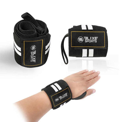 2025 New Arrival Custom Sports Elastic Stretchy Wrist Support Wrap Band Neoprene Breathable Weight Lifting Gym Strap Unisex High