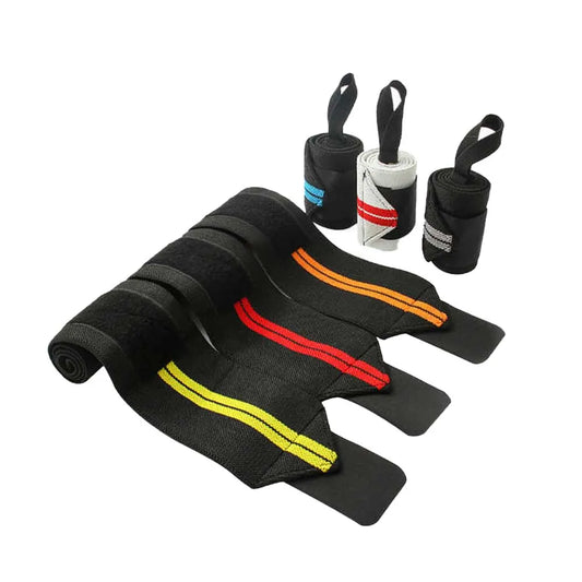 2025 New Arrival Custom Sports Elastic Stretchy Wrist Support Wrap Band Neoprene Breathable Weight Lifting Gym Strap Unisex High