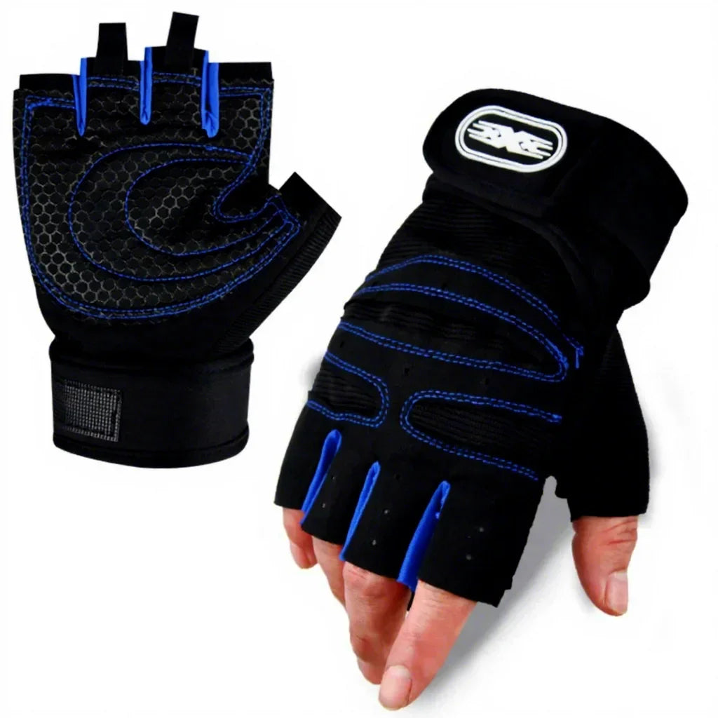 Wholesale Breathable Half Finger Gym Gloves for Men, Fitness, Weight Lifting, Cycling, Sports, Workout & Racing Gloves,