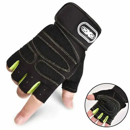 Wholesale Breathable Half Finger Gym Gloves for Men, Fitness, Weight Lifting, Cycling, Sports, Workout & Racing Gloves,