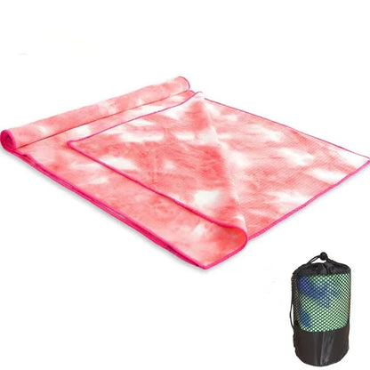 Professional Custom Yoga Mat Towel With Quick-Dry Microfiber and Durable Design