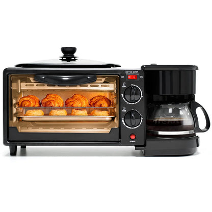 Professional Multifunction 3 in 1 Breakfast Machine Smart Electric Household Machine Breakfast Maker