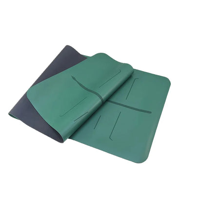 PVC Non Slip Eco-Friendly Waterproof Yoga Mats Universal 4mm Thick 183cm Length Custom Logo with Carrying Strap Wholesale