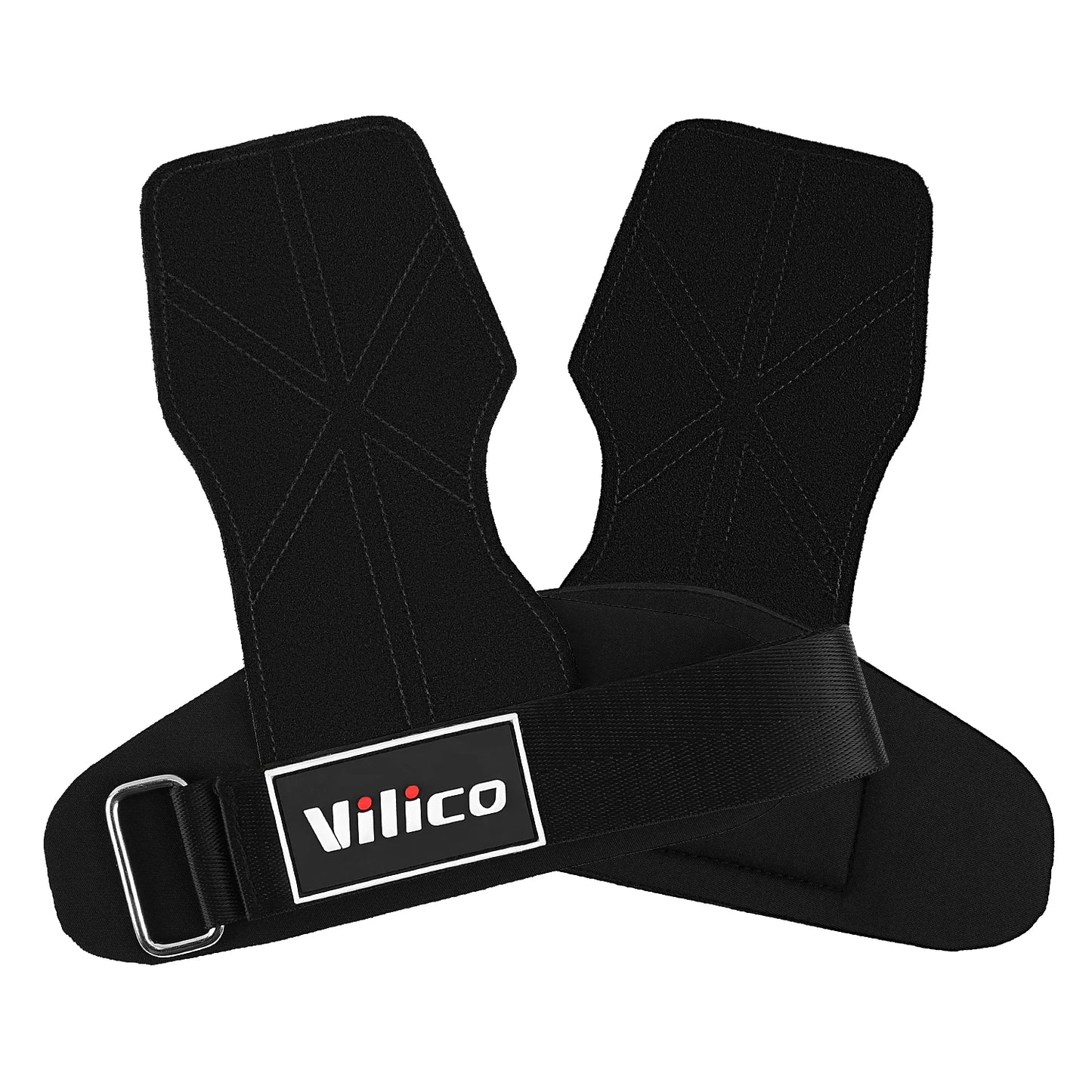 Cowhide Leather Gym Gloves Workout Hand Palm Protector with Weight Lifting Pull-ups Kettlebells Training Gymnastics Hand Grips