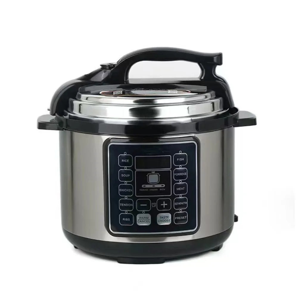 Household High Voltage Rice Cooker English 6L Large Capacity Electric Pressure Cooker Stew Soup Pressure Cooker