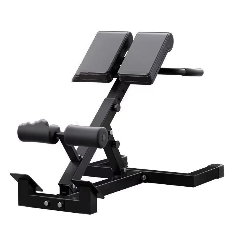 Foldable Steel Roman Chair for Sports & Entertainment Effective Waist and Hip Training Exercise Develops Muscles