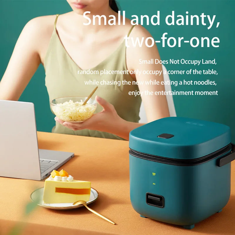 Hot Selling 1.2L/2L Electric Rice Cooker Mini Household Plastic Steamer Detachable Power Cord Stainless Steel Aluminum 2.8L RV
