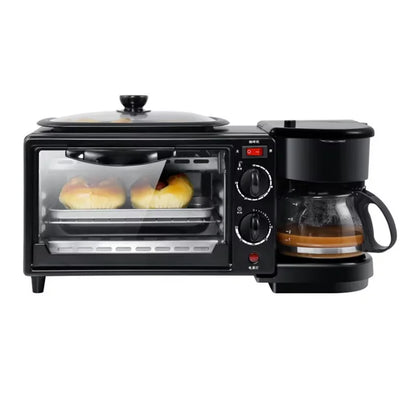 Multifunction Home Use Sandwich Maker Automatic Household 3 in One 9L Oven Multifunction 3 in 1 Breakfast Maker