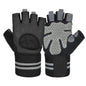 Unisex Half-Finger Training Gloves for Fitness Weight Lifting Workout-Sports Gym Gloves for Men Women for Home Outdoor Training
