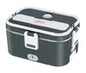 Multifunctional Portable Electric Lunch Box Food Warmer with Heatable Stainless Steel Container 1.8L