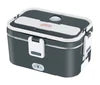 Multifunctional Portable Electric Lunch Box Food Warmer with Heatable Stainless Steel Container 1.8L