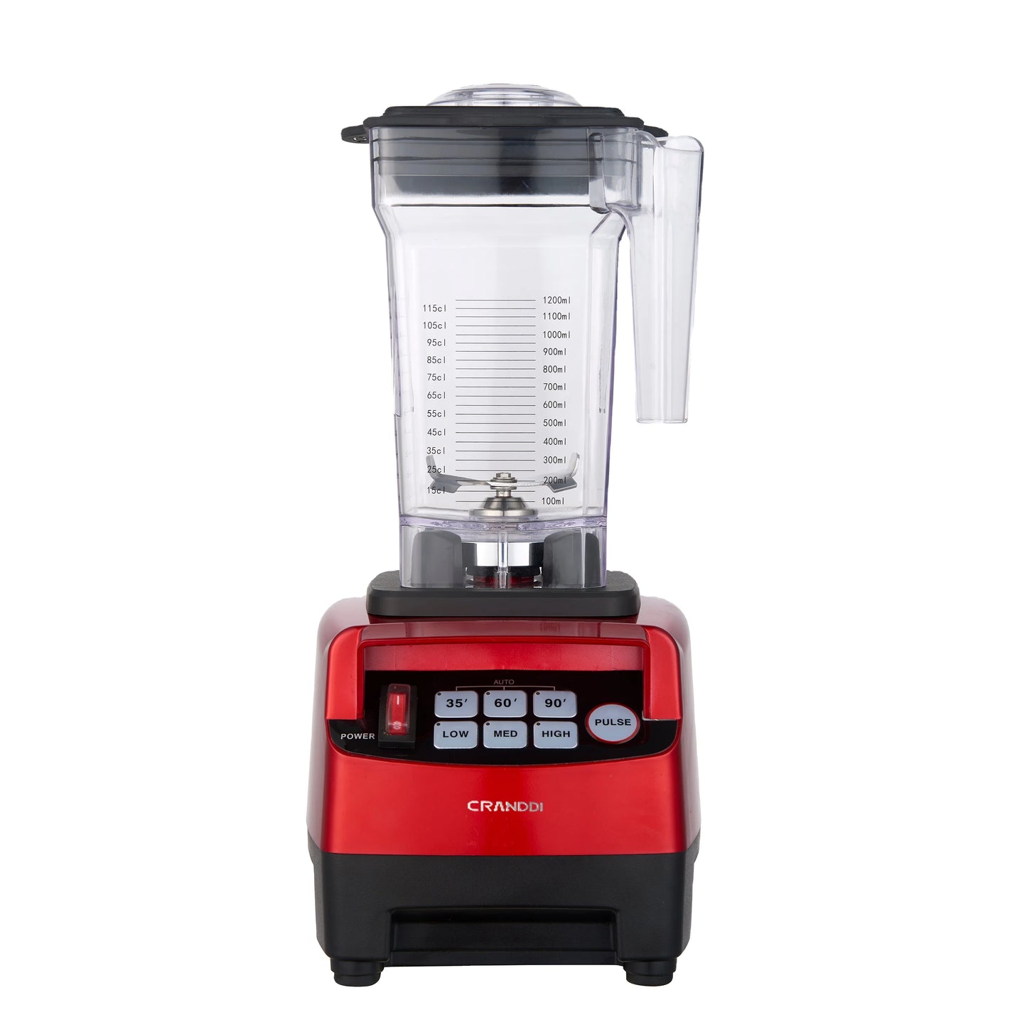 TM800 Classic High Speed Commercial Smoothie Electric Blender with Digital Buttons 1500W