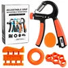 Adjustable 5-60kg Portable Lightweight Hand Grip Strengthener Kit Economical Forearm Exercise Equipment