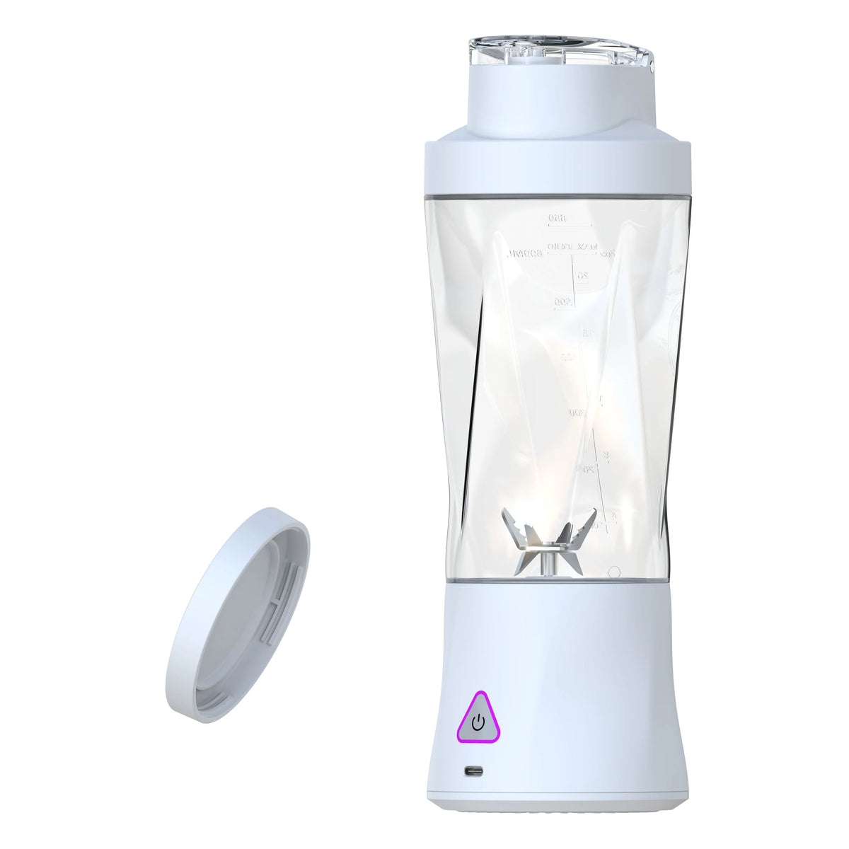 Custom Logo Hand Battery Fresh Rechargeable Personal Usb Small Machine Electric Portable Mini Fruit Juicer Blender Mixer