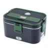 Multifunctional Portable Electric Lunch Box Food Warmer with Heatable Stainless Steel Container 1.8L
