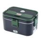 Multifunctional Portable Electric Lunch Box Food Warmer with Heatable Stainless Steel Container 1.8L