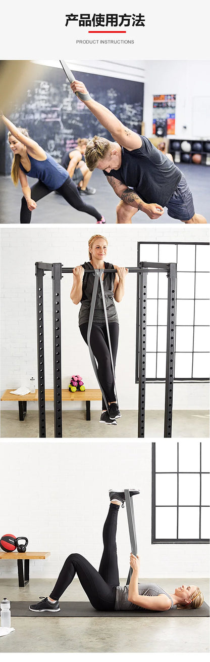 For Spot Yoga Ring Puller with Rubber Elastic Fitness Belt-Three-Piece Set Portable Load Resistance