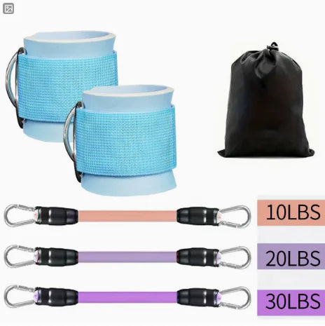 Protect Ankle Avoid Injuries Heavy Duty TPE Fitness Ankle Straps for Cable Machines and Sports Protection