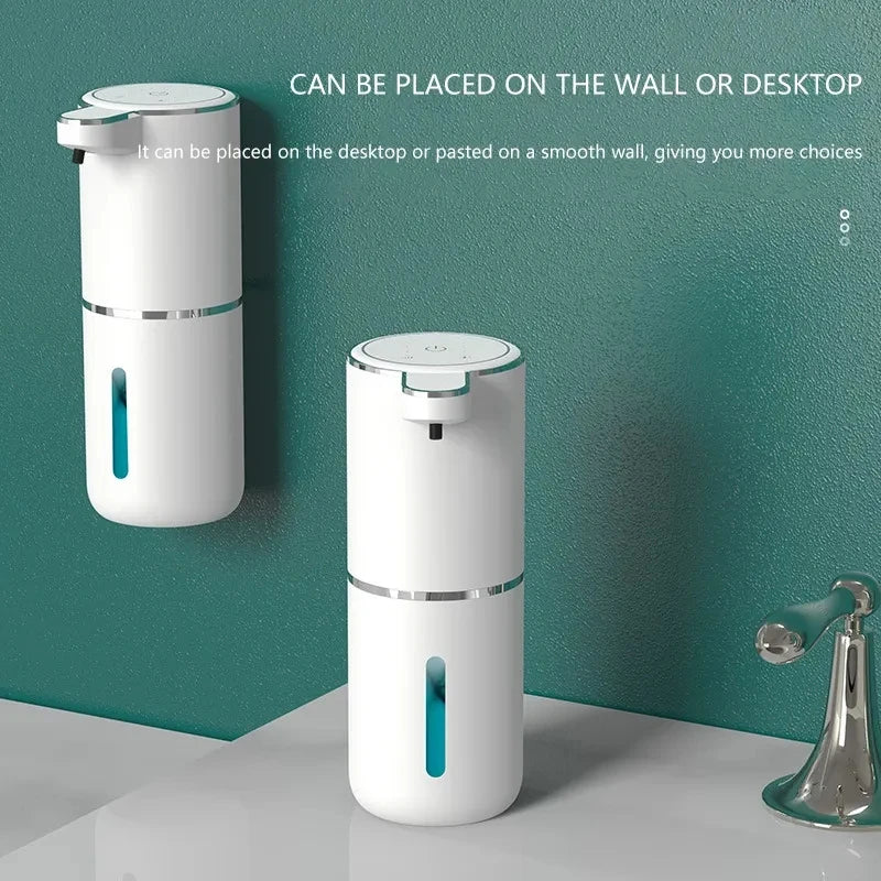 Automatic Induction Soap Dispenser Non-Contact Induction Electric Soap Foam Dispensers Plastic Soap Dispenser Wall Mount