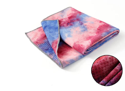 Professional Custom Yoga Mat Towel With Quick-Dry Microfiber and Durable Design
