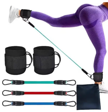 Protect Ankle Avoid Injuries Heavy Duty TPE Fitness Ankle Straps for Cable Machines and Sports Protection
