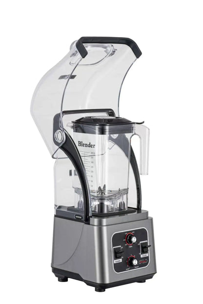 BLG Intelligent Commercial Blender 1.8L Juice Bar for Home Hotel Use Ice Crush Jug Soundproof Cover Electric Power Source