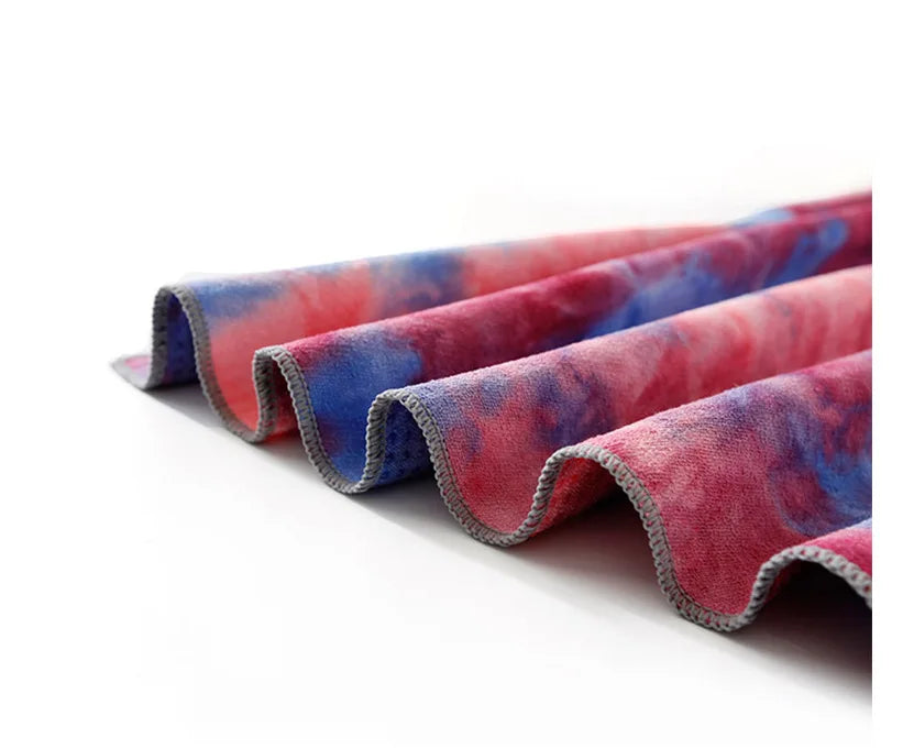 Professional Custom Yoga Mat Towel With Quick-Dry Microfiber and Durable Design
