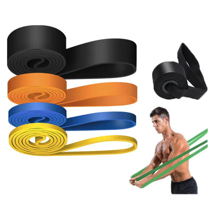 Gym Workout Soft Latex Material Elastic Band Practice Body Resistance Fitness Elastic Bands Yoga Exercise Latex Resistance Bands