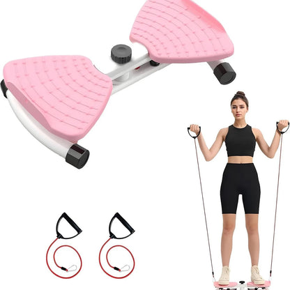 Home Women's Silent Waist Training Machine ABS Rotating Waist Slimming Twisting Device Home Exercise Twisting Waist Disc