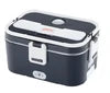 Multifunctional Portable Electric Lunch Box Food Warmer with Heatable Stainless Steel Container 1.8L
