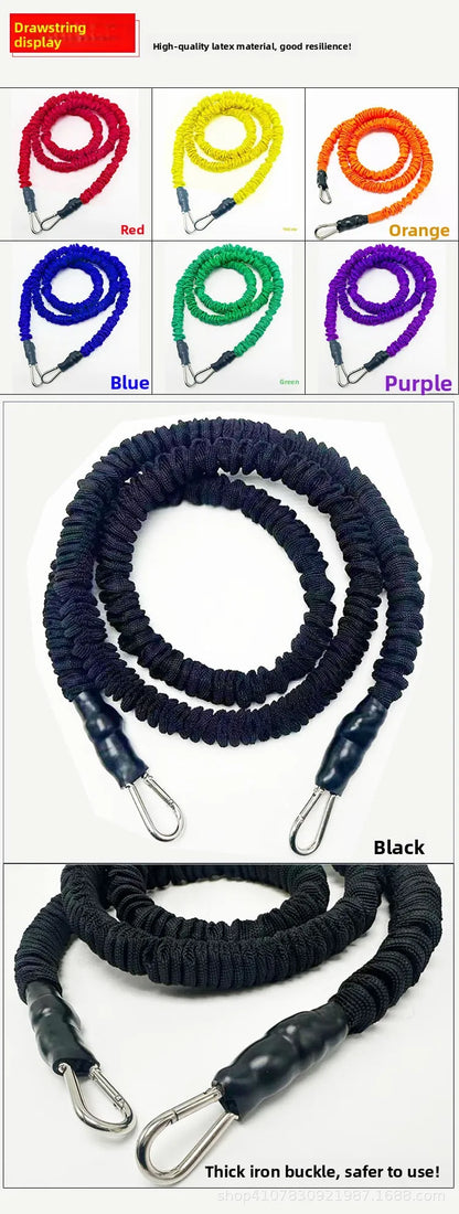Single-strand Latex Resistance Band NBW-tls030 Indoor Training Taekwondo High Kicks Track Field Explosive Power Development