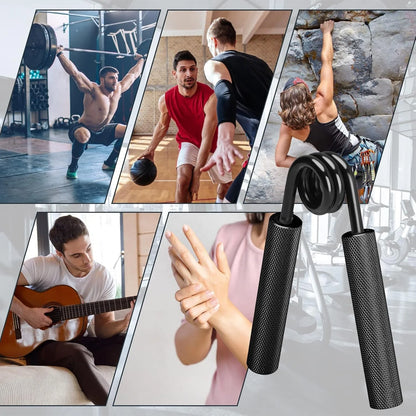 Heavy Duty Anti-Slip Steel Strength Training Metal Gym Hand Grips