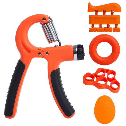 Wrist Arm Exercise Trainer Silicone Strengthener Gymnast Hand Grip Trainer Set Hand Muscle Training