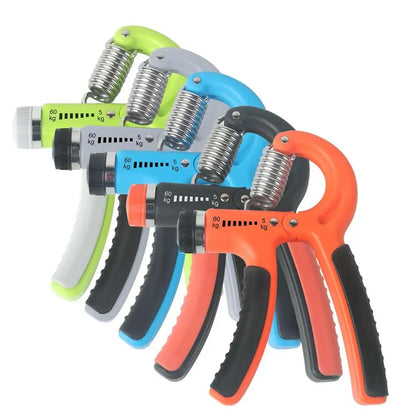 Professional Exercise Adjustable Resistance 11lbs-132lbs 5kg-60kg Portable Hand Grip Finger Strength Trainer SPORTVUE Durable