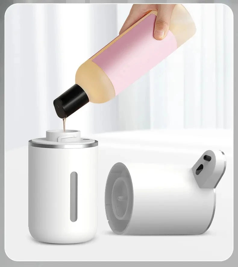 Automatic Induction Soap Dispenser Non-Contact Induction Electric Soap Foam Dispensers Plastic Soap Dispenser Wall Mount