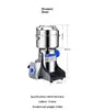 Kitchen Stainless Steel Ultra-Fine Pulverizer Household Electric Grinding Machine Blenders for Medicinal Materials Grains
