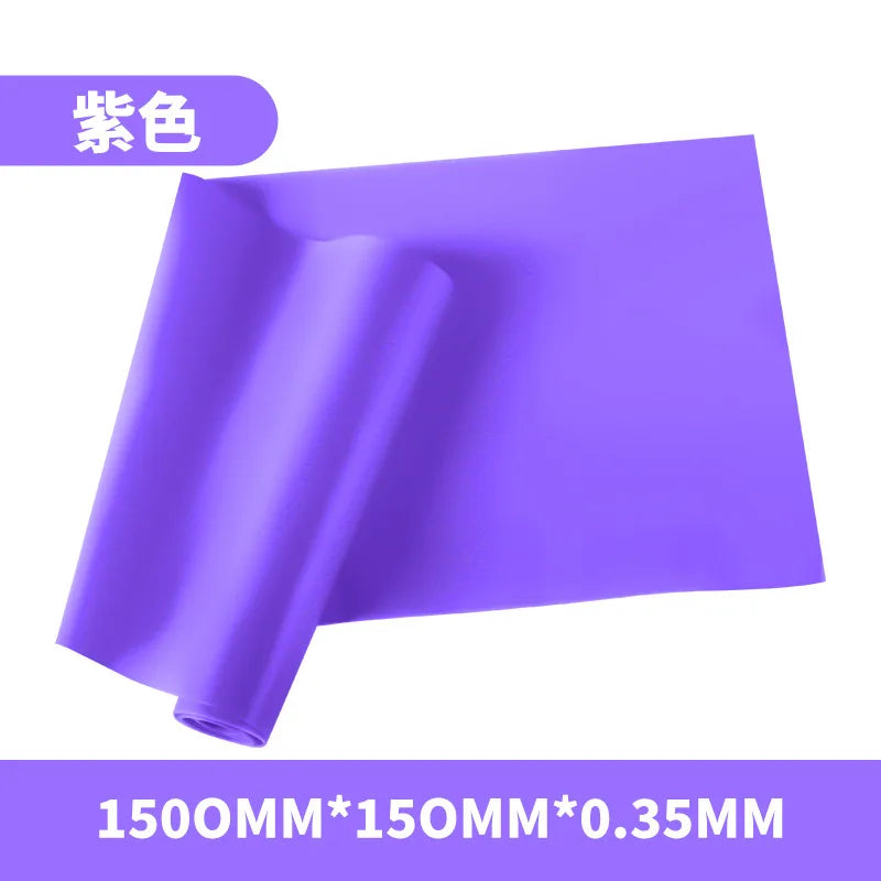 2025 Resistance Exercise Flat Bands for Strength Training Yoga Pilates Latex Elastic Band Workout Bands With Different Strengths