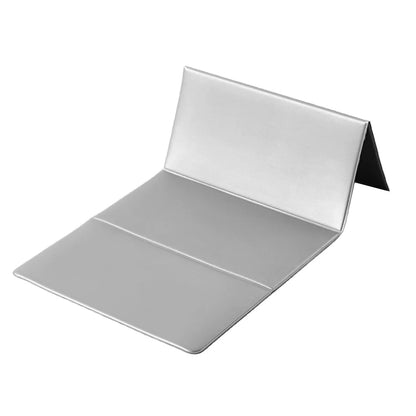Ready to Ship Dropshiping Guli Fitness Foldable Eco-Friendly 8mm Thick PVC Yoga Mat for Pilates & Gym Use 120x60cm Silver Black