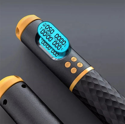 CHENGMO SPORTS Custom Heavy Smart Weight Loss Smart Skipping Jump Rope Counter Speed Digital Skip Rope Adjustable Cordless Skip
