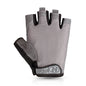 Unisex Half Finger Mesh Gym Gloves Breathable Training Fitness Weight Lifting Cycling Protection Gray Black Orange